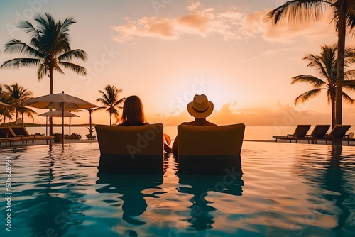 Tropical Vacation in a Luxurious Hotel  Romantic Beach Getaway for Couples