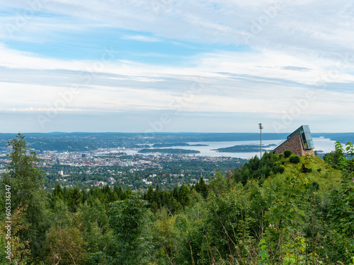 Panorama view of oslo, Norway
