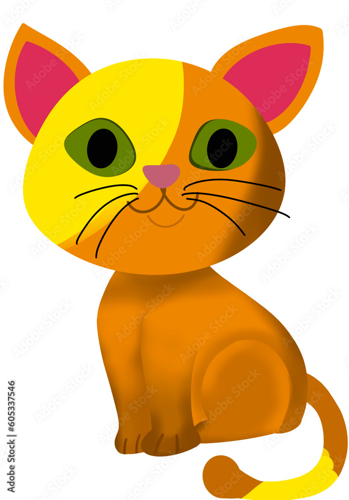 Fototapeta premium Cat - Cat PNG - Cat illustration