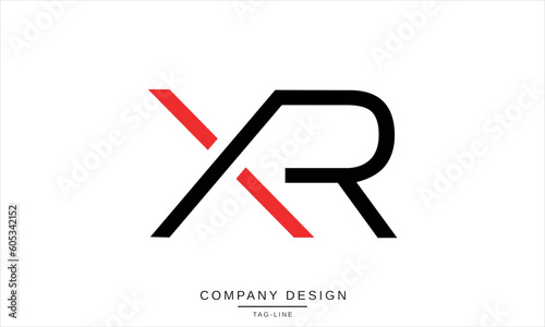 XR, RX, Abstract Letters Logo Monogram