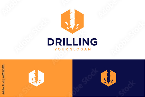 drill logo design