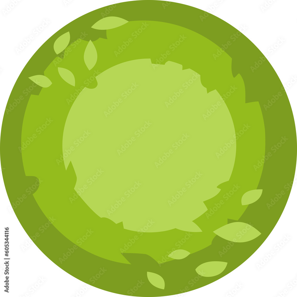 Tree Or Plant Top View For Landscape Design Icon Colored Tree For tree-or-plant-top-view-for-landscape-design-icon-colored-tree-for