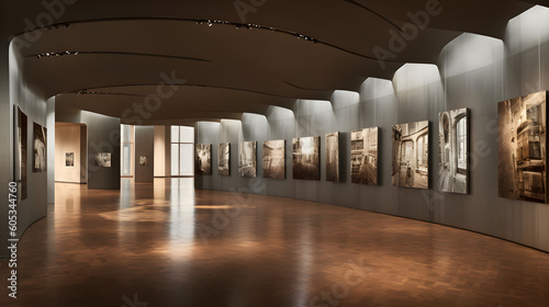 interior of a exhibition