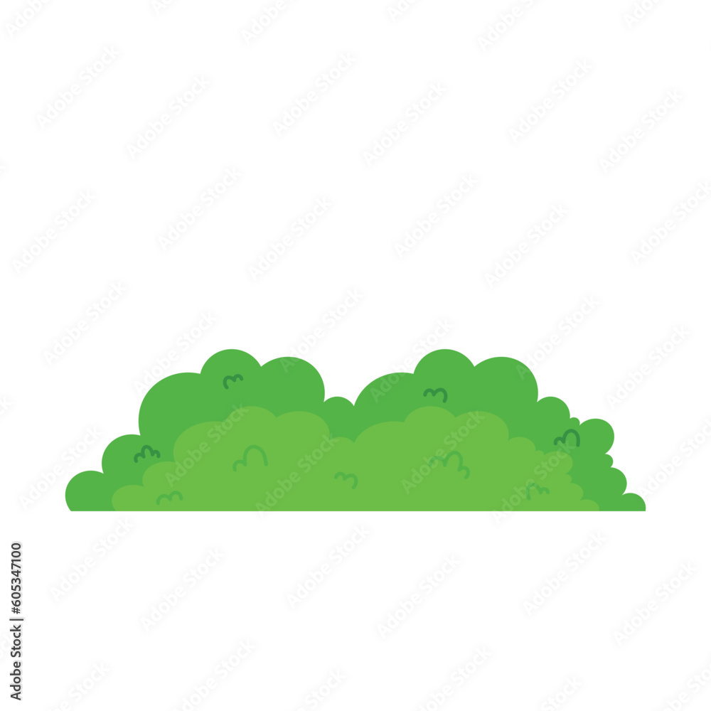 Bushes Grass Illustration Bushes Grass Illustration