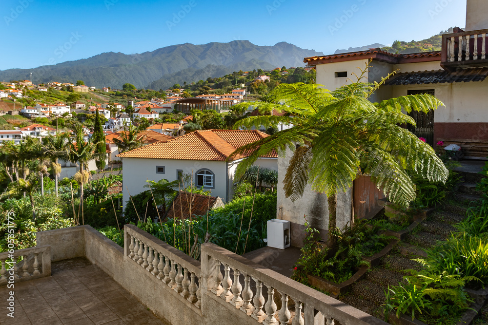 Picturesque Sao Jorge Village, Madeira island, Portugal