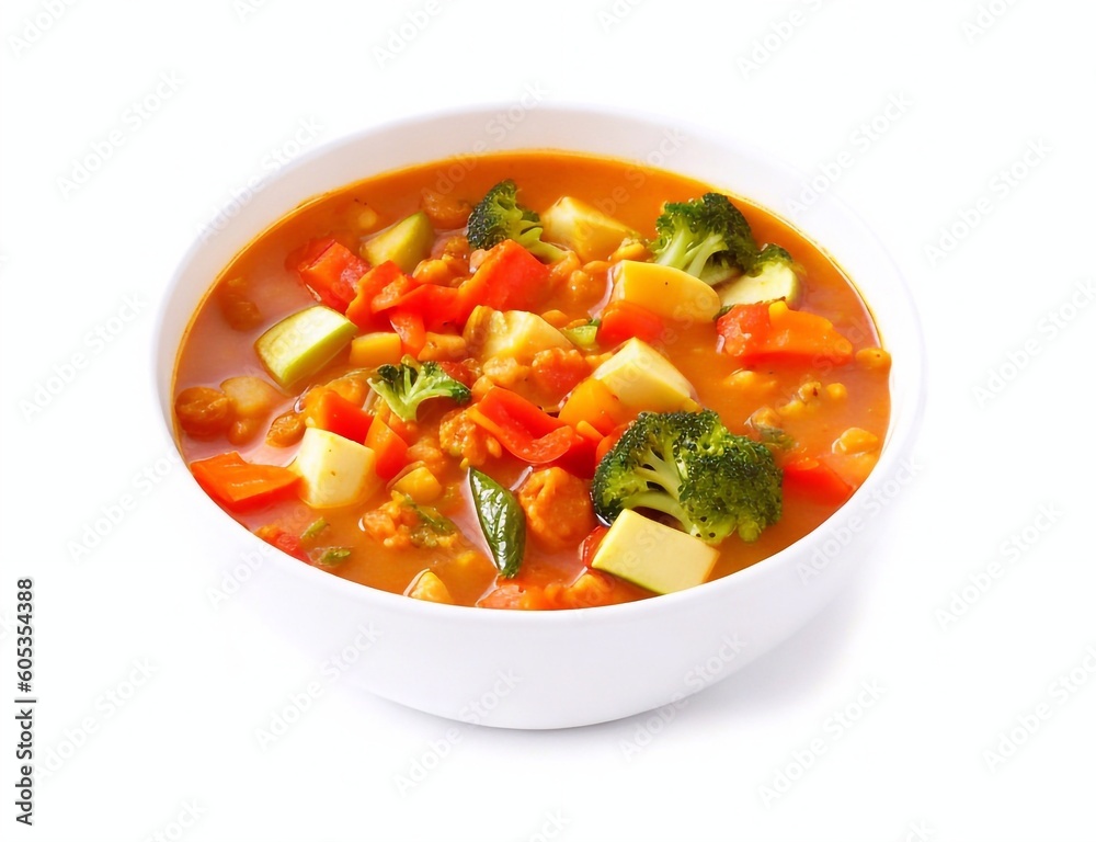 vegetable soup in a bowl vegetable soup in a bowl