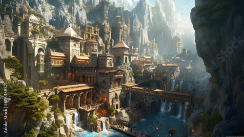 Dwarven Mountain City