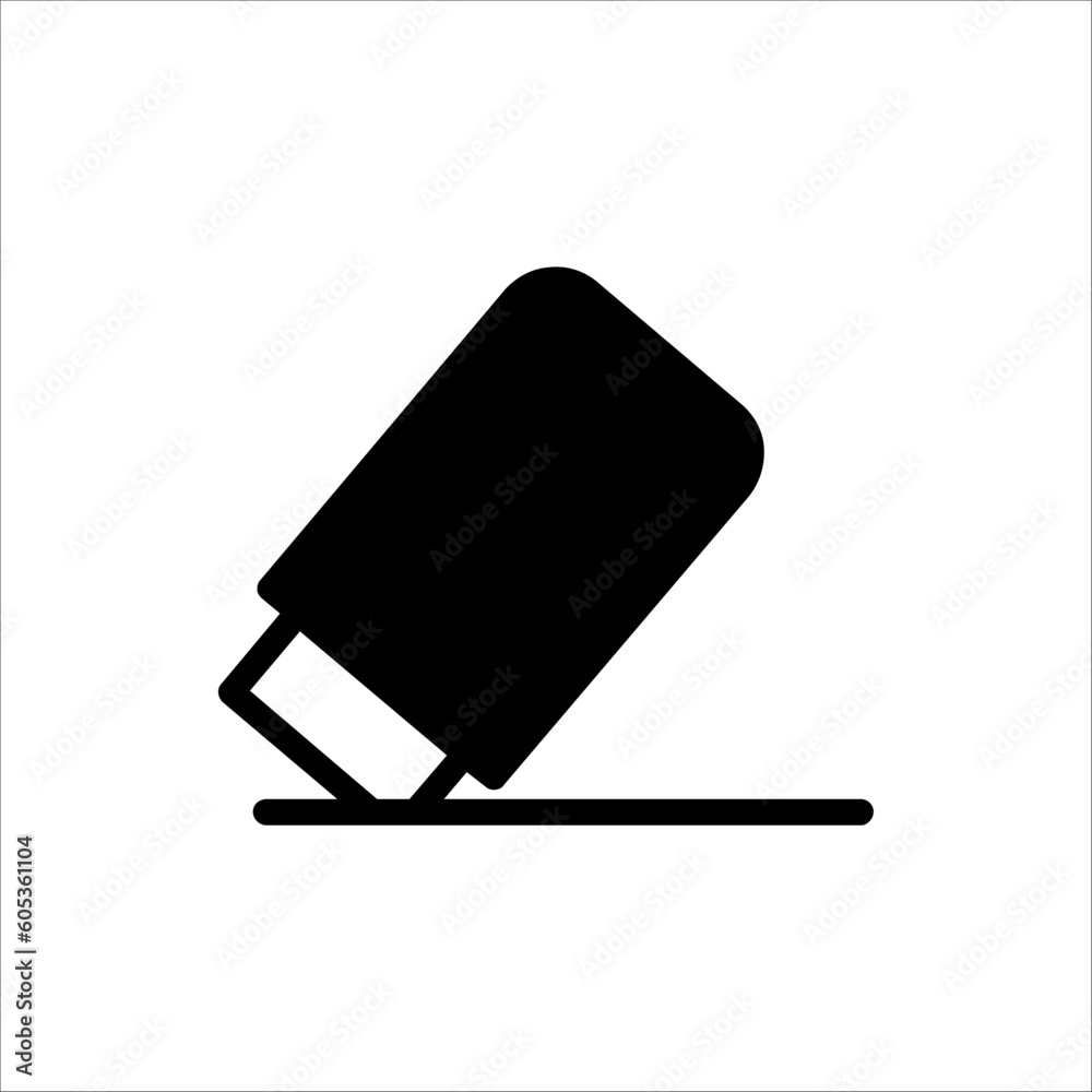 Eraser icon, Eraser icon vector for website design, app, UI. vector illustration on white background.. Eraser icon image, Eraser icon illustration. Eraser icon, Eraser icon vector for website design, app, UI. vector illustration on white background.. Eraser icon image, Eraser icon illustration.