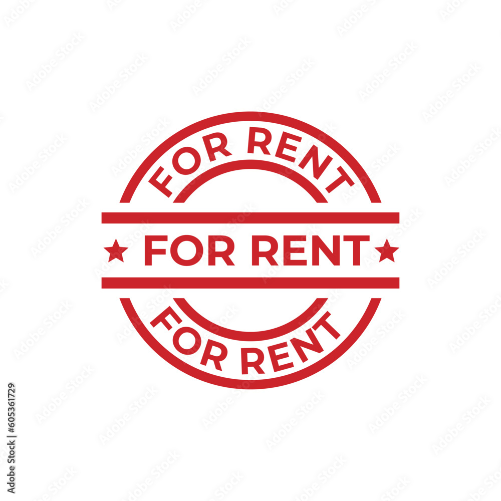 Real estate property for rent sign logo design Real estate property for rent sign logo design