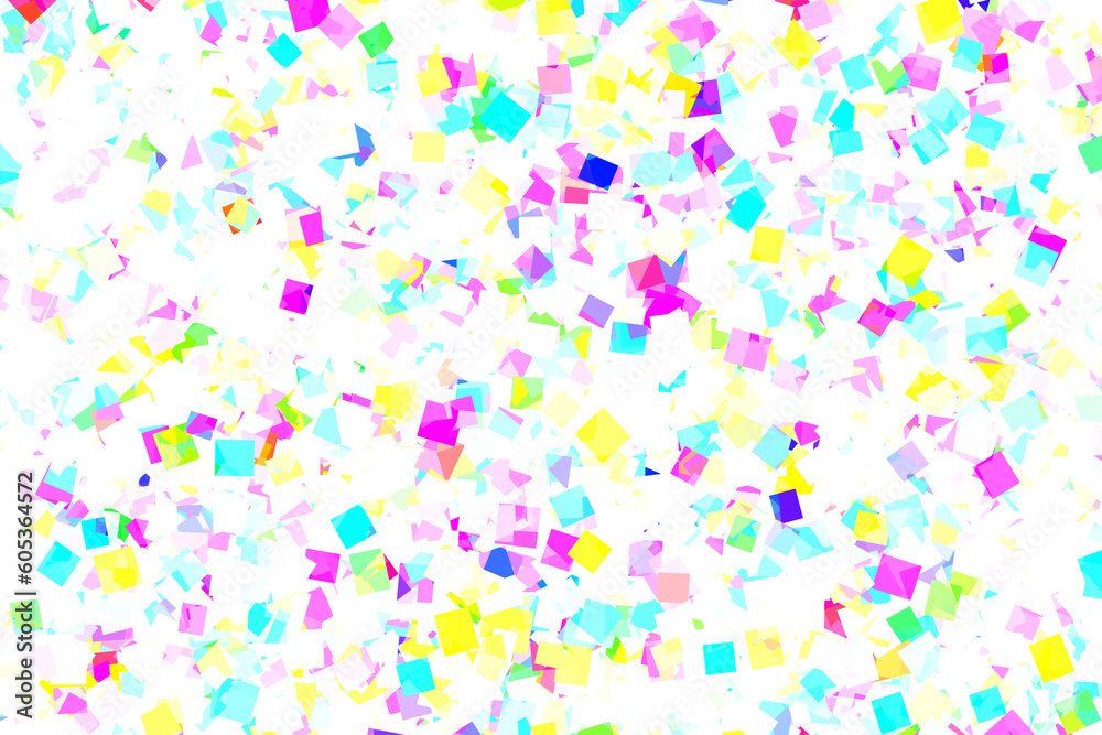 明るいキラキラしたアブストラクトなイラスト素材