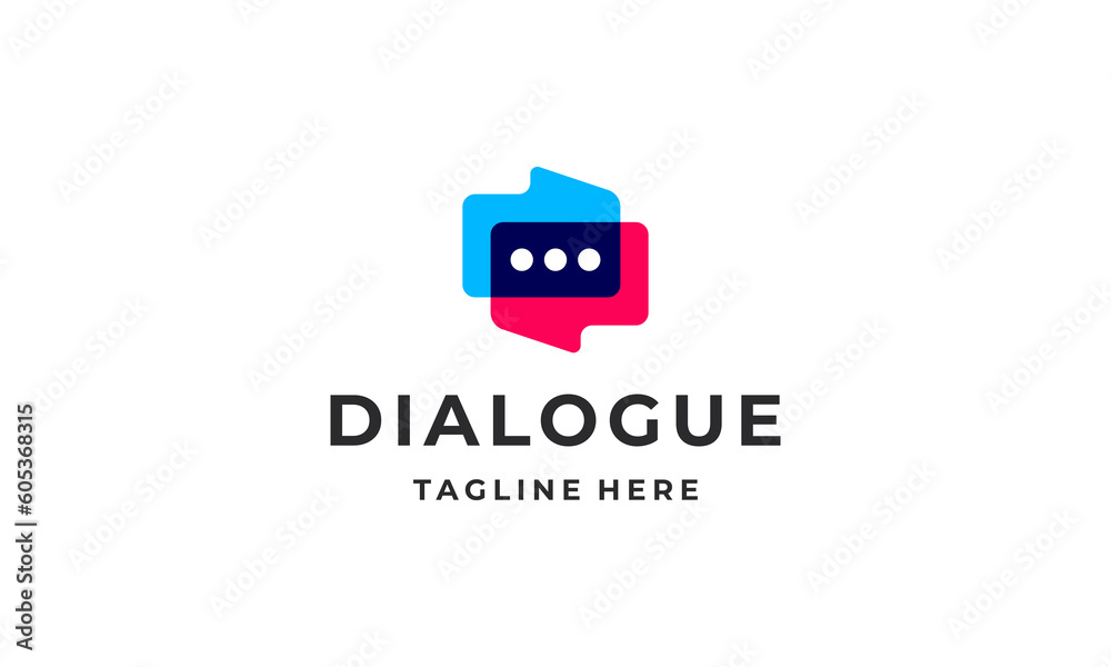 Modern chat talk, bubble talk, testimonial review, communication, dialogue, discussion and talk logo design vector Modern chat talk, bubble talk, testimonial review, communication, dialogue, discussion and talk logo design vector