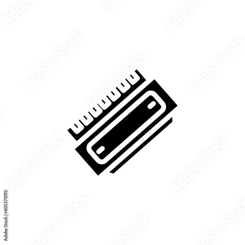 Harmonica Folk Instrument Solid Icon