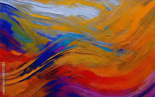colorful abstract art, watercolor, create with generative Ai
