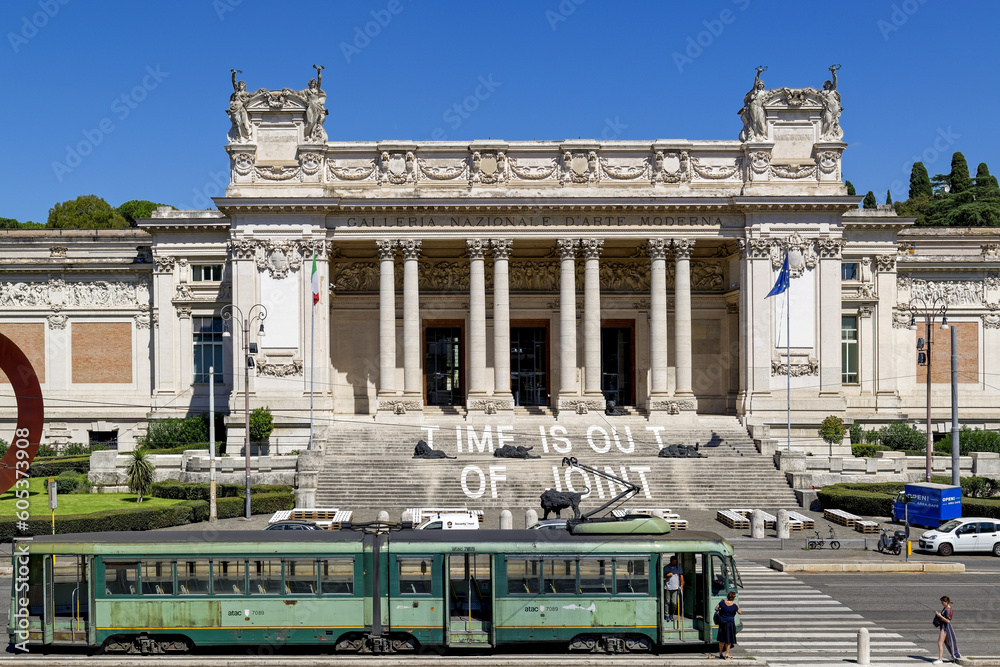 Le tramway à Rome