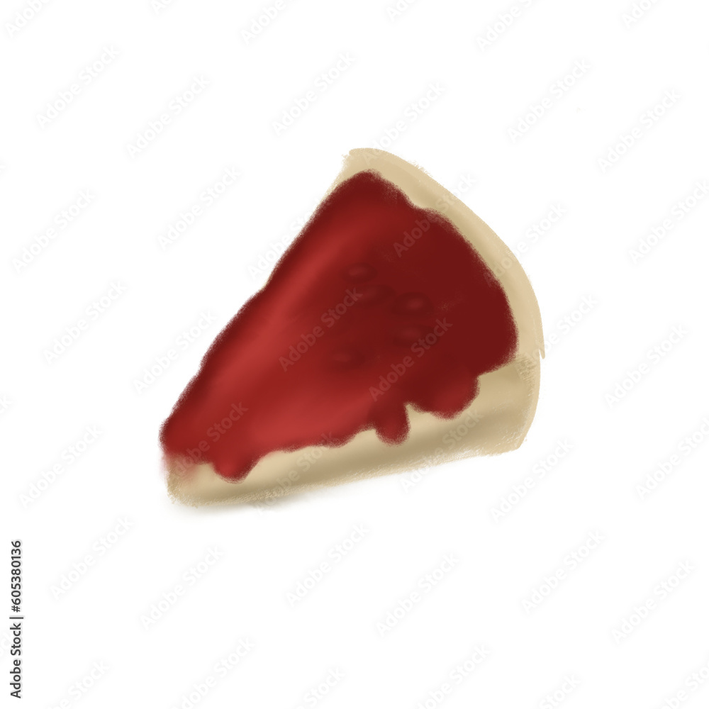 cake with strawberry