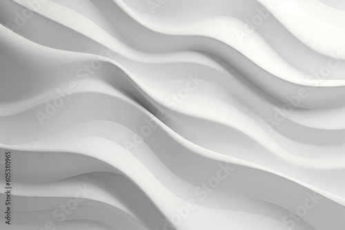 Abstract White Silky Smooth Elegant Ornate Texture Generative AI © LayerAce.com