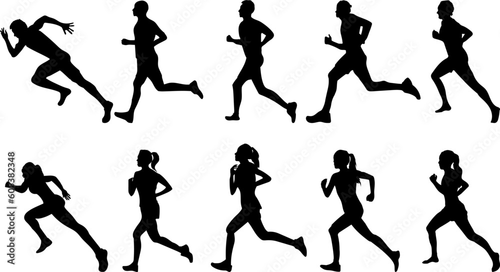 Fit and Fabulous: Exploring the World of Silhouette jogging &yoga. Fit and Fabulous: Exploring the World of Silhouette jogging &yoga.