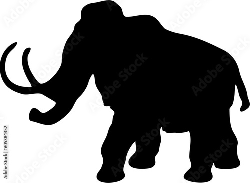 Mammoth Silhouette