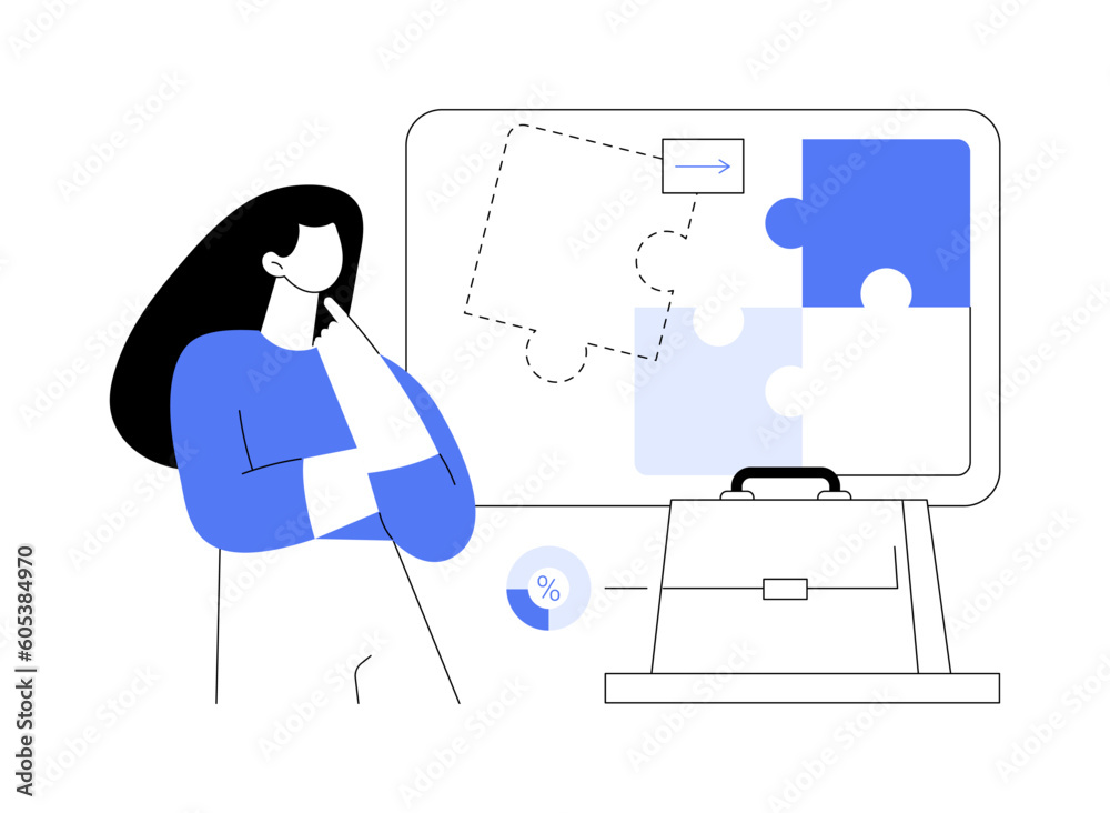 Project initiation and planning abstract concept vector illustration. Project initiation and planning abstract concept vector illustration.