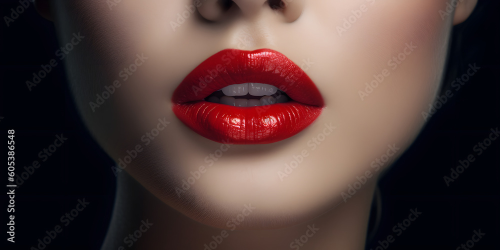 The Power of Red: Delve into the Intensity and Passion of a Closeup 