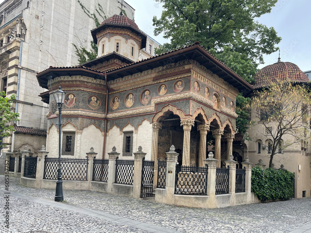 Obraz premium Monastero Stravopoleos - Bucarest