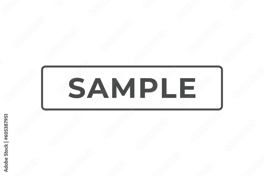 Sample Button. Speech Bubble, Banner Label Sample Sample Button. Speech Bubble, Banner Label Sample