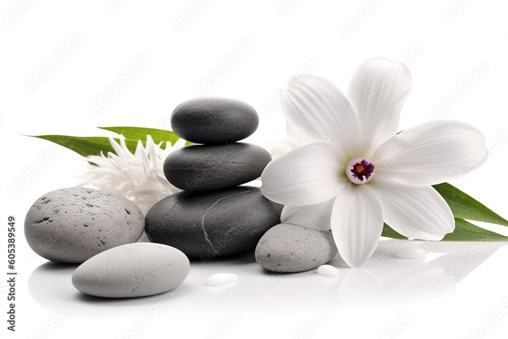 Fototapeta premium massage background isolated on white background. Generated by AI