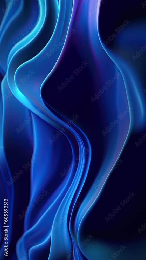 Blue liquid motion vertical video background with colored wavy design, psychedelic waves for mobile business backdrop, for phones and marketing purposes, vivid colors, dreamy and unique slow move Blue liquid motion vertical video background with colored wavy design, psychedelic waves for mobile business backdrop, for phones and marketing purposes, vivid colors, dreamy and unique slow move