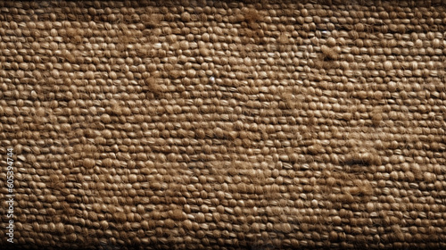 Hessian sackcloth canvas woven texture pattern background. Generative Ai