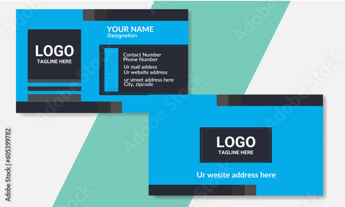 Corporate businesscard design for personal identity