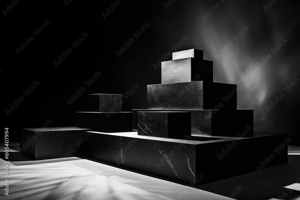 Elegant Product Podium, generative AI