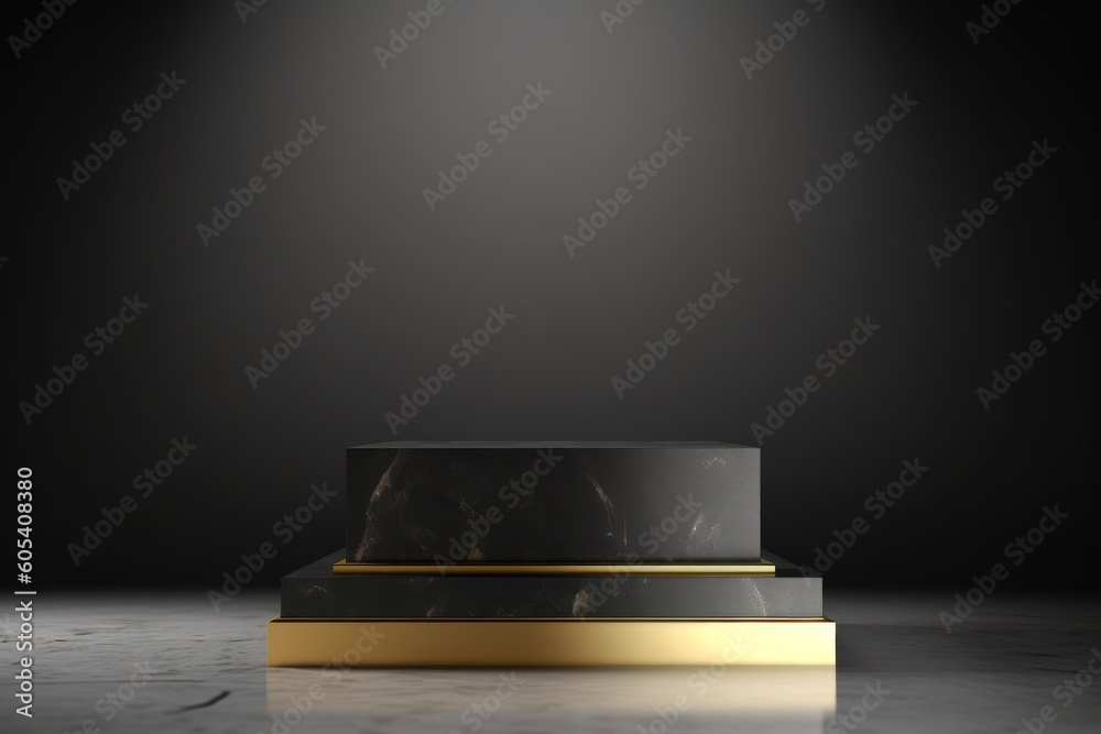 Elegant Product Podium, generative AI Elegant Product Podium, generative AI