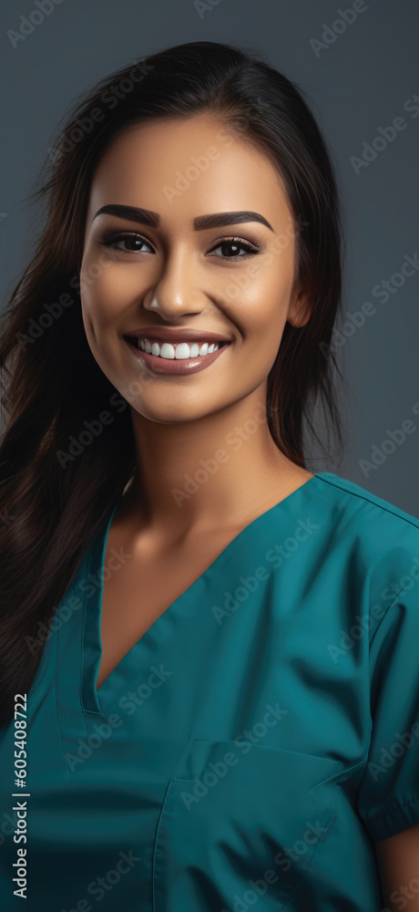 Friendly Medical Professional Offering Support. Generative AI Friendly Medical Professional Offering Support. Generative AI
