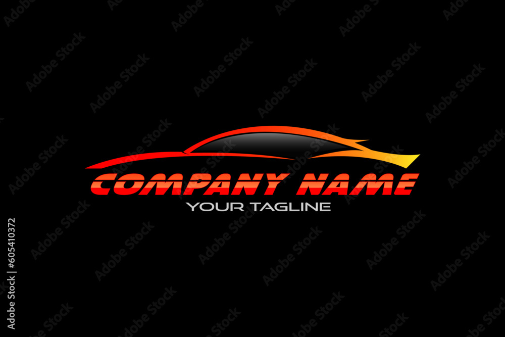 Obraz premium Vector Automotive logo , Car Logo, Auto Detailing logo