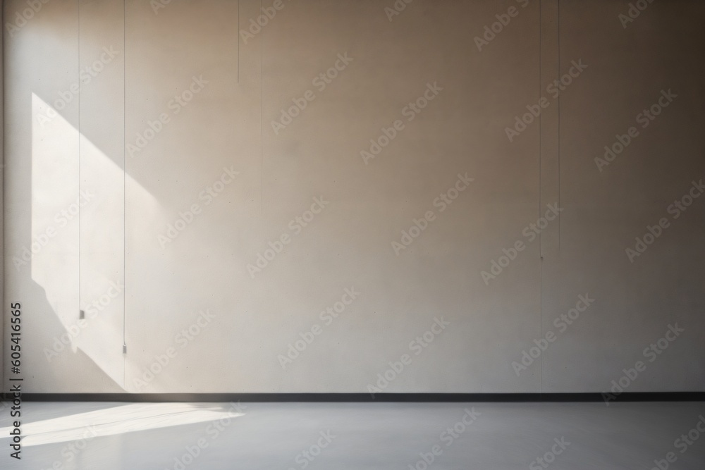 Obraz premium Ai Generated minimalist wall background