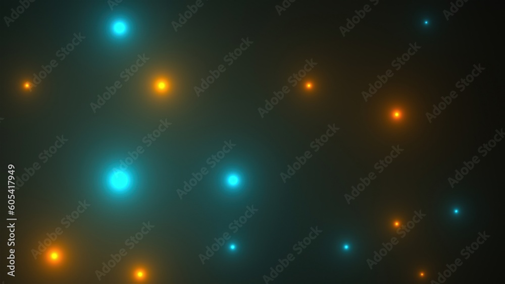 Blue and orange flashlights Blue and orange flashlights