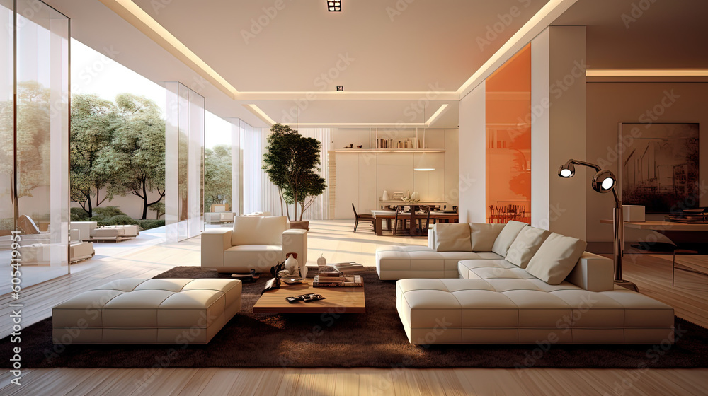 Modern,interior design- Generative AI Modern,interior design- Generative AI