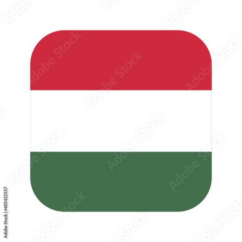 Free Download Hungary flag simple illustration for independence day or election - GFXLoad