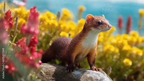 Japanese Weasel. Generative AI