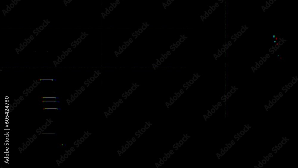 Modern Fast glitch Interference Background