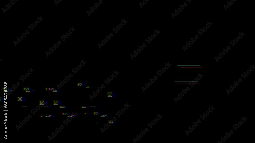 Modern Fast glitch Interference Background