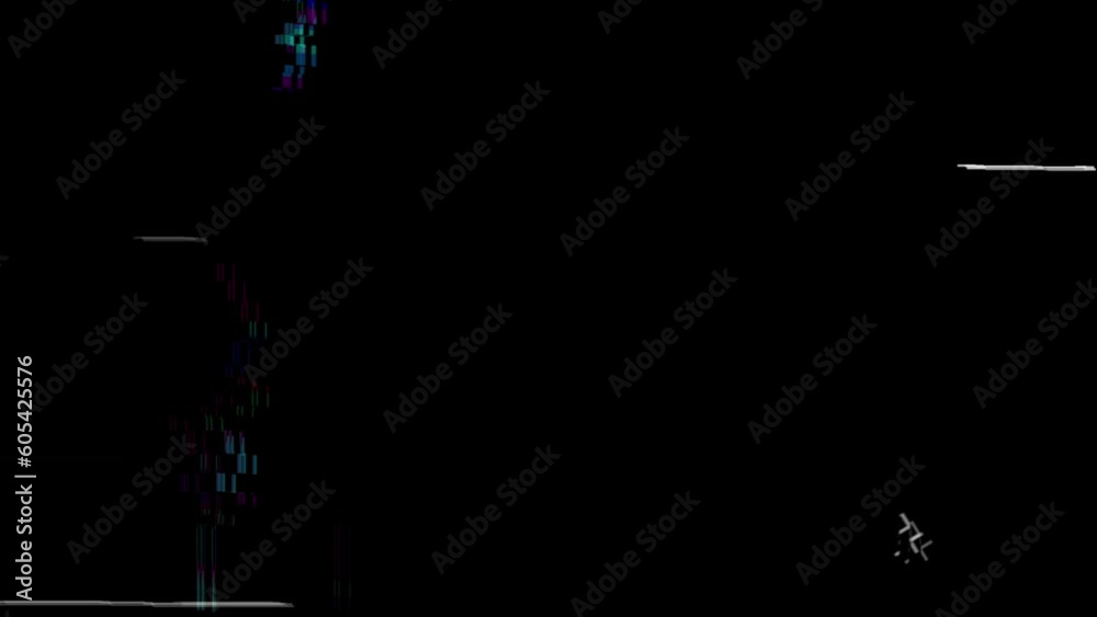 Modern Fast glitch Interference Background