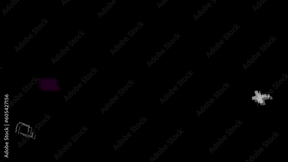 Modern Fast glitch Interference Background