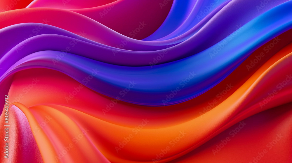 Abstract wave background, trendy pattern, Generative AI Abstract wave background, trendy pattern, Generative AI