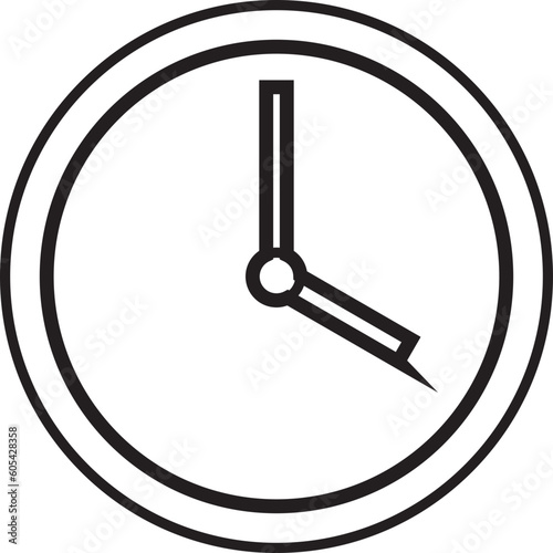 Clock watch icon