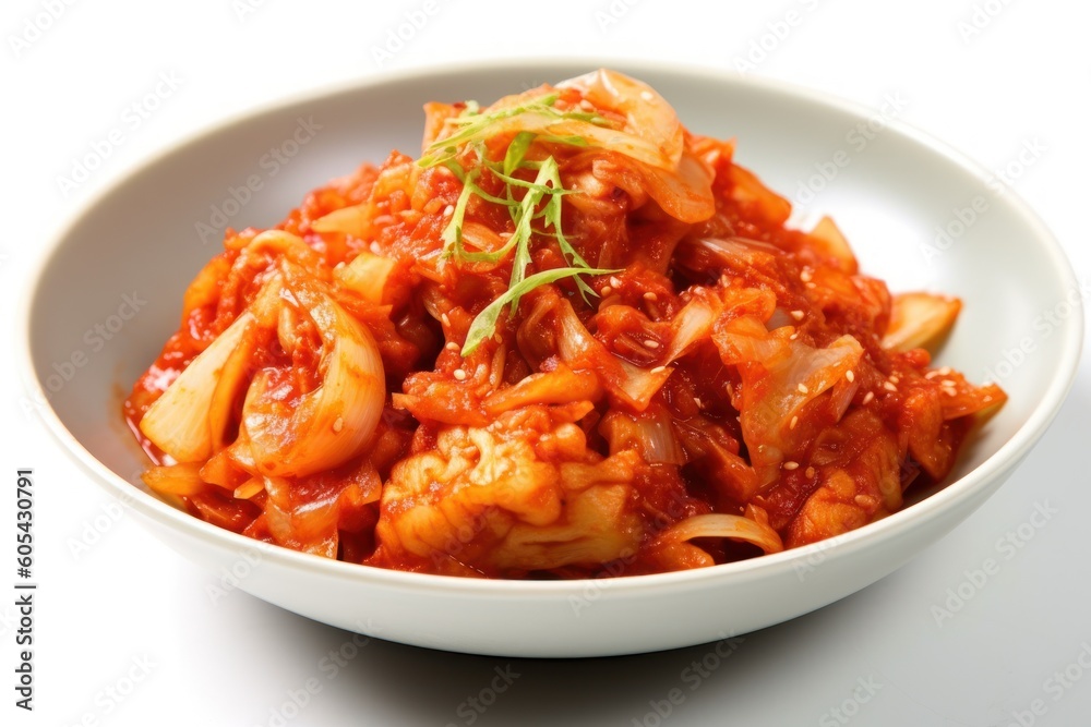 Kimchi is a traditional Korean banchan consisting Food Photography Kimchi is a traditional Korean banchan consisting Food Photography