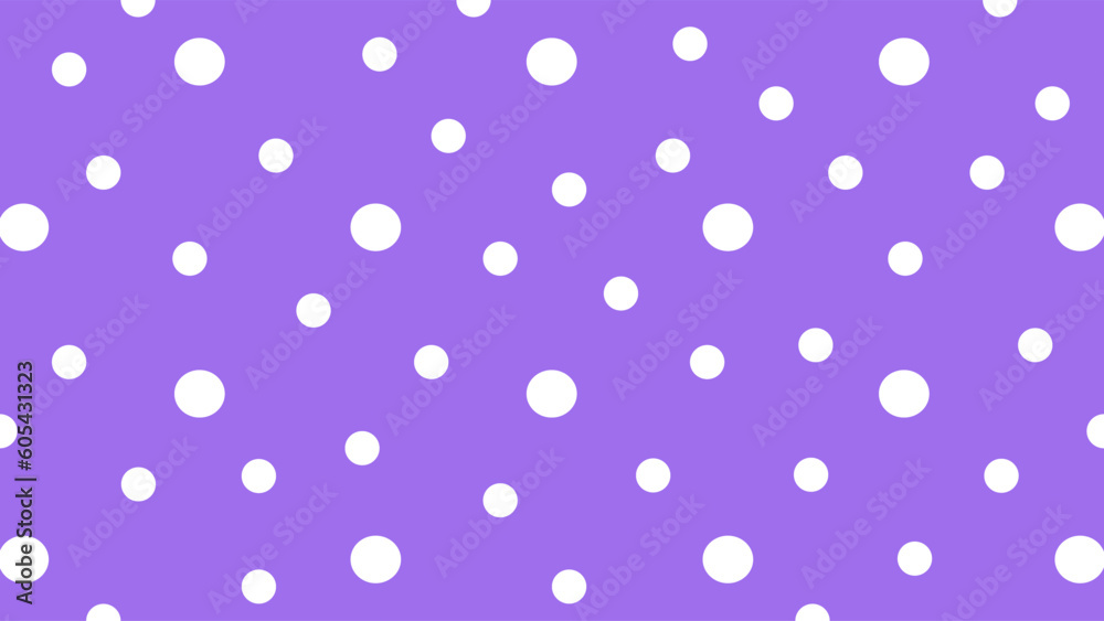 Violet background with white dots Violet background with white dots