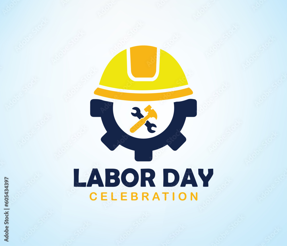 Labor day vector logo vector icon Labor day vector logo vector icon