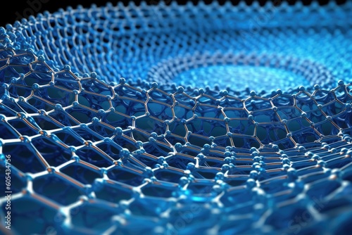 New materials and nanotechnologies. Generative AI photo