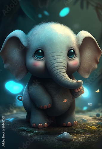 elephant for kids, cute